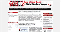 Desktop Screenshot of abstencion2011.cgtvalencia.org